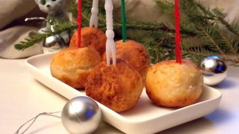 закусочные сырные шарики