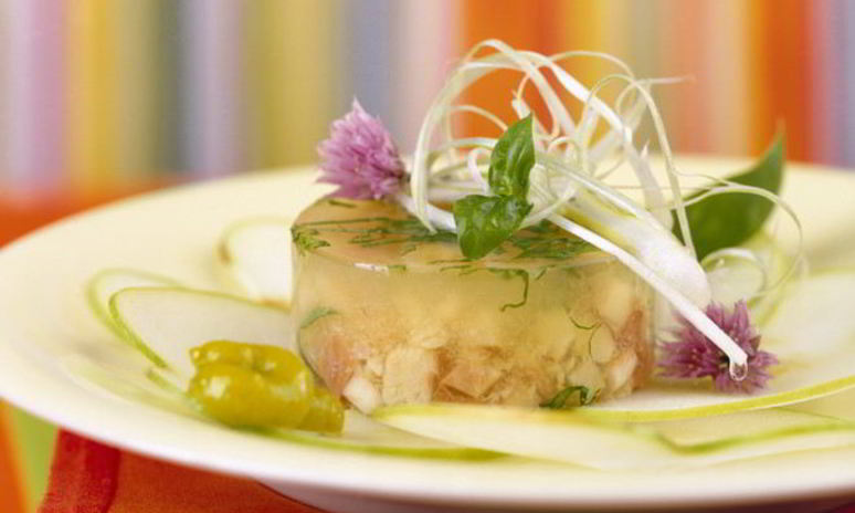 Рецепт заливного из курицы