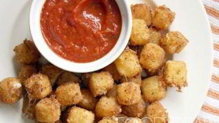 Жареные сырные шарики