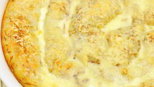 Блинная улитка с грибным жюльеном