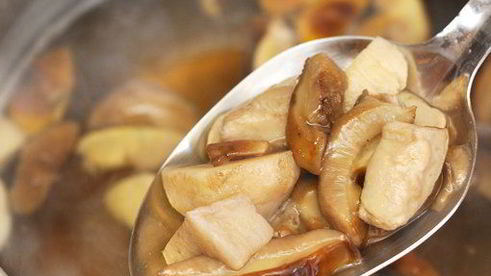 блинная улитка с грибным жюльеном