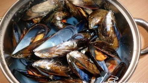 кокиль — жюльен из мидий