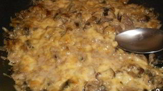 Жульен с говядиной