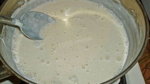 жульен с грибами и сметаной