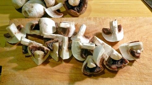 жульен с грибами и сметаной