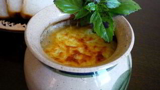 Жульен с картошкой и грибами