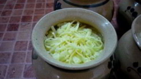 жульен с картошкой и грибами