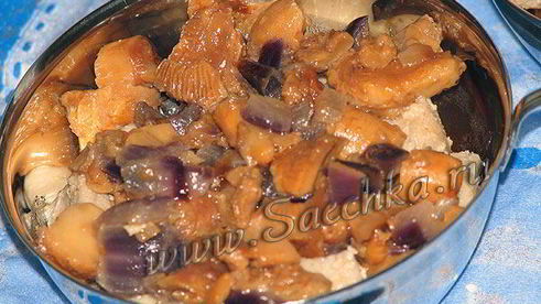 жульен со свининой