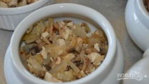 жюльен из грибов с курицей