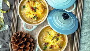 Жюльен из курицы с шампиньонами