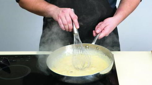 жюльен из курицы с шампиньонами