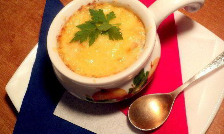 Рецепт жюльена с курицей и шампиньонами