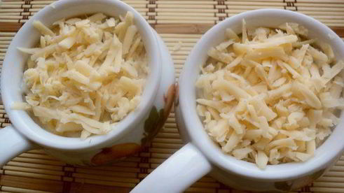 жюльен с курицей и шампиньонами